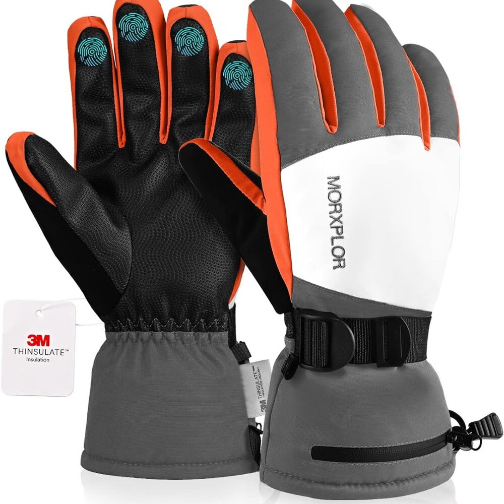 Winter Touchscreen Snowmobile Gloves - image 1